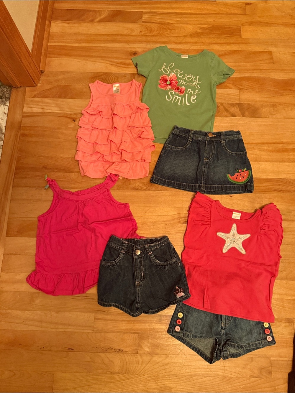 Gymboree Mixed Summer Matching Outfits